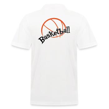 Joueurs de basket-ball Basketteurs Basket-ball - Polo Homme - blanc - Dos - Kai (181cm)