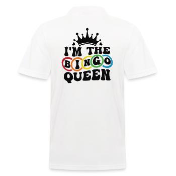 Bingo Player Bingo Jeu de bingo Jeux de bingo - Polo Homme - blanc - Dos - Kai (181cm)