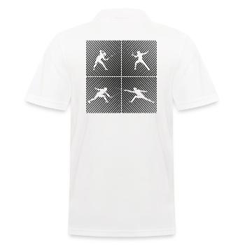 Fechten Game Gamer Fechterin Spiel Fechten Fechter - Männer Poloshirt - Weiß - Hinten - Kai (181cm)