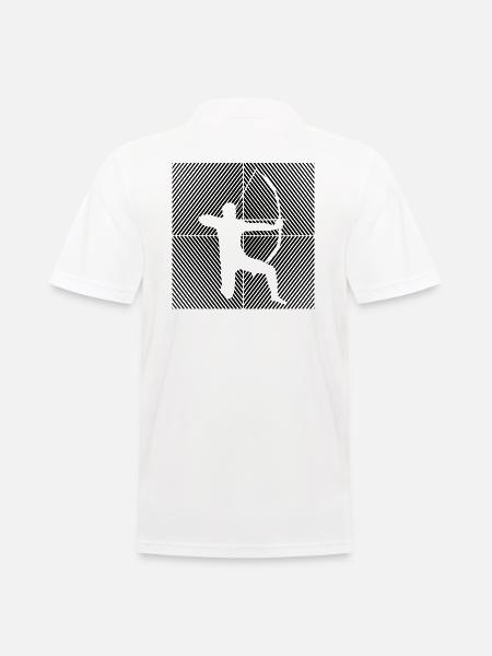 Archery Archery Sport Archery - Men's Polo Shirt - white