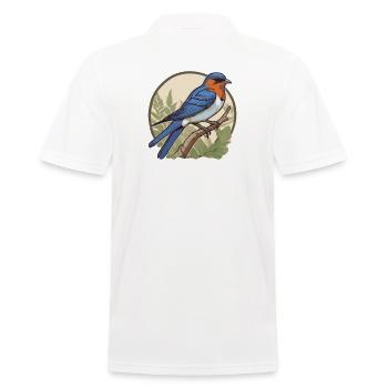 Éleveur d’oiseaux Ornithologue Ornithologue Ornithologue - Polo Homme - blanc - Dos - Kai (181cm)