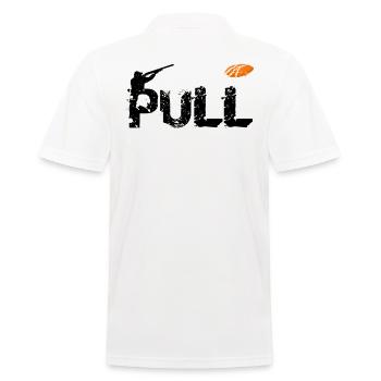 Clay pigeon shooting game clay pigeons marksmen - Men's Polo Shirt - white - Back - Kai (181cm)