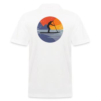 SUP Paddleboard Stand Up Paddle Vintage - Polo Homme - blanc - Dos - Kai (181cm)