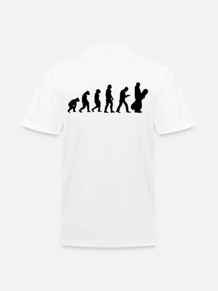 Snowboarding Snowboarders Evolution Snowboard - Men's Polo Shirt - white