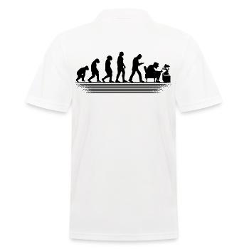 Bonsai plantes bonsai-arbre Evolution Bonsai - Polo Homme - blanc - Dos - Kai (181cm)