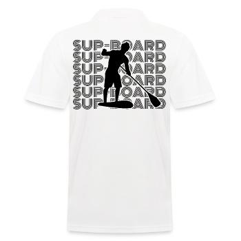 SUP paddle paddle Stand Up Paddle Hommes - Polo Homme - blanc - Dos - Kai (181cm)