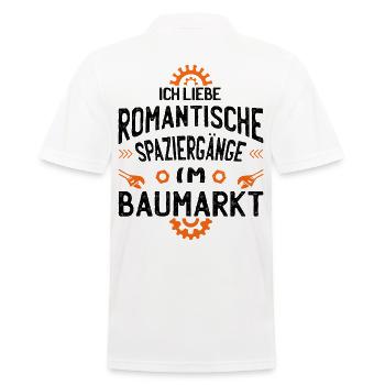 Heimwerker Hausbau Bauherr Baumarkt Hausmeister - Männer Poloshirt - Weiß - Hinten - Kai (181cm)