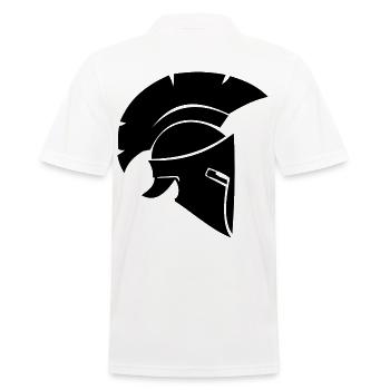 Spartiates - Polo Homme - blanc - Dos - Kai (181cm)