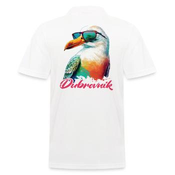 Dubrovnik Croatie Vacances Cool Seagull Lunettes de soleil - Polo Homme - blanc - Dos - Kai (181cm)