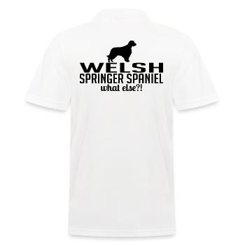 WELSH SPRINGER SPANIEL quoi d’autre Chiens Wilsigns - Polo Homme - blanc - Dos - Kai (181cm)