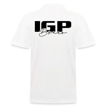 IGP BOXER Wilsigns Dog Sport Dogs Chiens Cadeaux - Polo Homme - blanc - Dos - Kai (181cm)