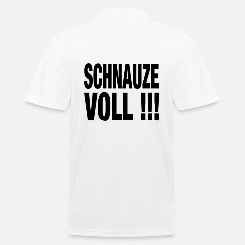 Muzzle full - Men's Polo Shirt - white