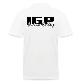 IGP AMERICAN BULLDOG Dog Sports Wilsigns Dogs - Men's Polo Shirt - white - Back - Kai (181cm)