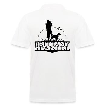BRITTANY SPANIEL Chiens de chasse Chiens de chasse Wilsigns - Polo Homme - blanc - Dos - Kai (181cm)