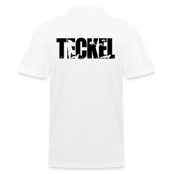 TECKEL Chien de chasse Wilsigns Chiens de chasse Teckel Chasseurs - Polo Homme - blanc - Dos - Kai (181cm)