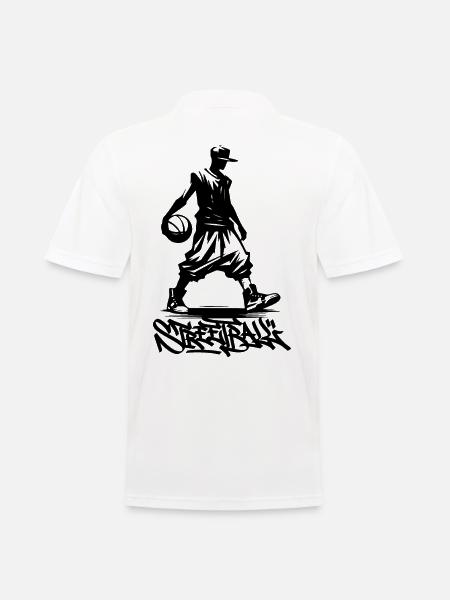Streetball Lover - Men's Polo Shirt - white