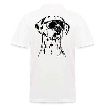 DALMATIAN cool lunettes de soleil chiens Wilsigns - Polo Homme - blanc - Dos - Kai (181cm)