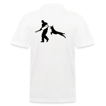 VPG - Männer Poloshirt - Weiß - Hinten - Kai (181cm)