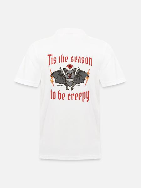 Halloween - BAT - Men's Polo Shirt - white