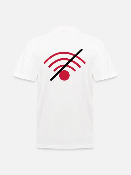 No WLAN - Men's Polo Shirt - white