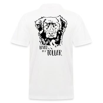 Aimé par un grand chien disant chien Wilsigns - Polo Homme - blanc - Dos - Kai (181cm)