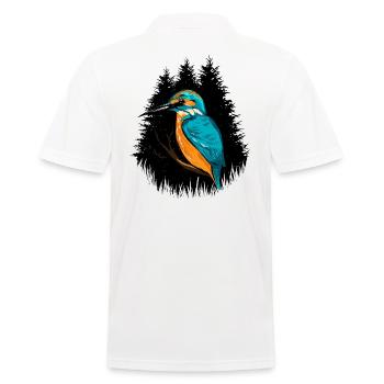 Kingfisher Carp Fishing Carphunter - Polo Homme - blanc - Dos - Kai (181cm)