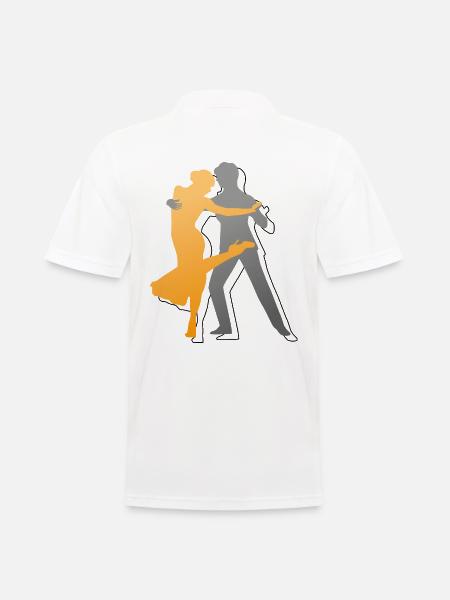 Queer Tango Argentino - Men's Polo Shirt - white