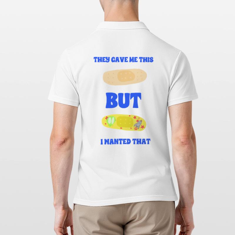 Klassisches Dressing oder Space Dressing Männer Poloshirt