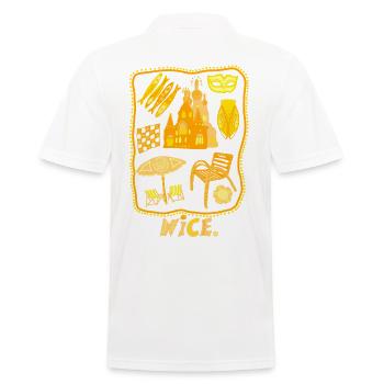 NIce provence alpes maritimes - Polo Homme - blanc - Dos - Kai (181cm)