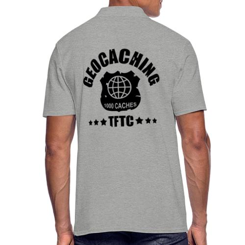 geocaching - 1000 caches - TFTC / 1 color - Männer Poloshirt