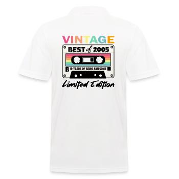 Best of 2005 - 19th Anniversary Limited Edition - Polo Homme - blanc - Dos - Kai (181cm)