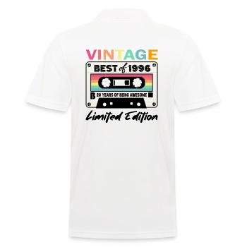 Best of 1996 - 28th Anniversary Limited Edition - Polo Homme - blanc - Dos - Kai (181cm)