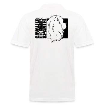 Cavalier King Charles Spaniel Profil Chien Wilsigns - Polo Homme - blanc - Dos - Kai (181cm)