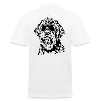 KORTHALS GRIFFON cool lunettes de soleil chiens Wilsigns - Polo Homme - blanc - Dos - Kai (181cm)