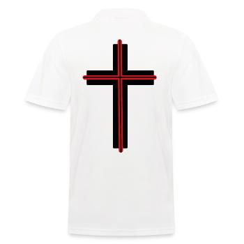 Croix Église Dieu Jésus Symboles Crucifix - Polo Homme - blanc - Dos - Kai (181cm)