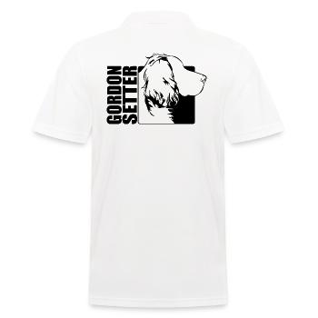 Gordon Setter Profil Chiens Chien Wilsigns - Polo Homme - blanc - Dos - Kai (181cm)