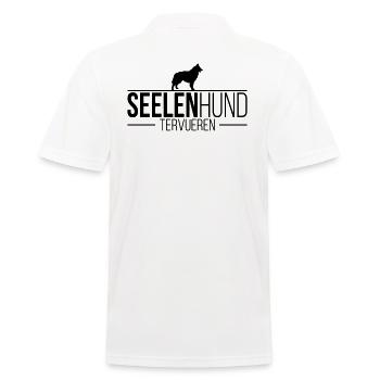 TERVUEREN Seelenhund Hunde Hund Hundespruch - Männer Poloshirt - Weiß - Hinten - Kai (181cm)