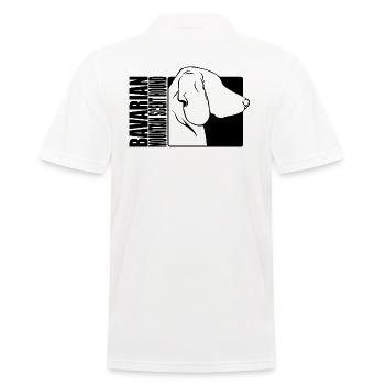 Bavarian Mountain Scent Hound Profile Dogs Dog - Polo Homme - blanc - Dos - Kai (181cm)