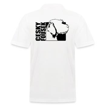 Cesky Fousek Profil Chiens Chien Wilsigns - Polo Homme - blanc - Dos - Kai (181cm)