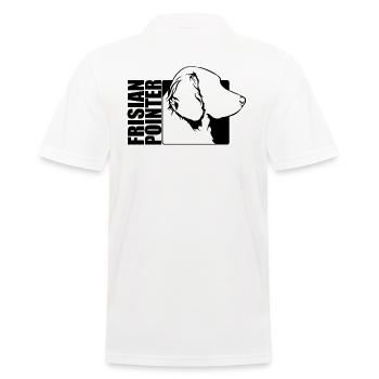 Frison Pointer Profile Chiens Chien Wilsigns - Polo Homme - blanc - Dos - Kai (181cm)