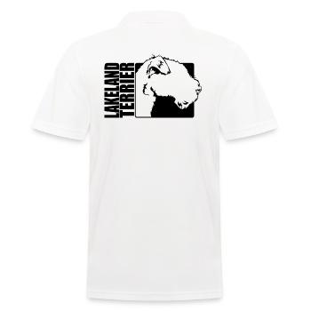 Lakeland Terrier Profil Chiens Chien Wilsigns - Polo Homme - blanc - Dos - Kai (181cm)