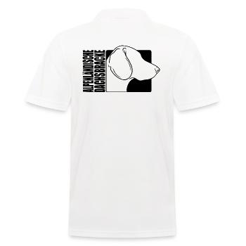 Alpenländische Dachsbracke Profil Hunde Wilsigns - Männer Poloshirt - Weiß - Hinten - Kai (181cm)