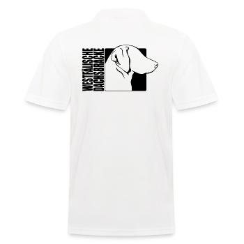 Westfälische Dachsbracke Profil Hunde Wilsigns - Männer Poloshirt - Weiß - Hinten - Kai (181cm)