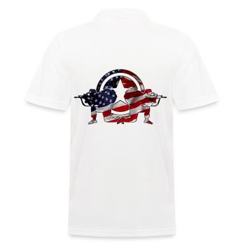 Armée - Polo Homme - blanc - Dos - Kai (181cm)