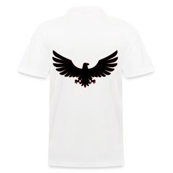 Aigle Aigle oiseau faucon faucon symbole art - Polo Homme - blanc - Dos - Kai (181cm)