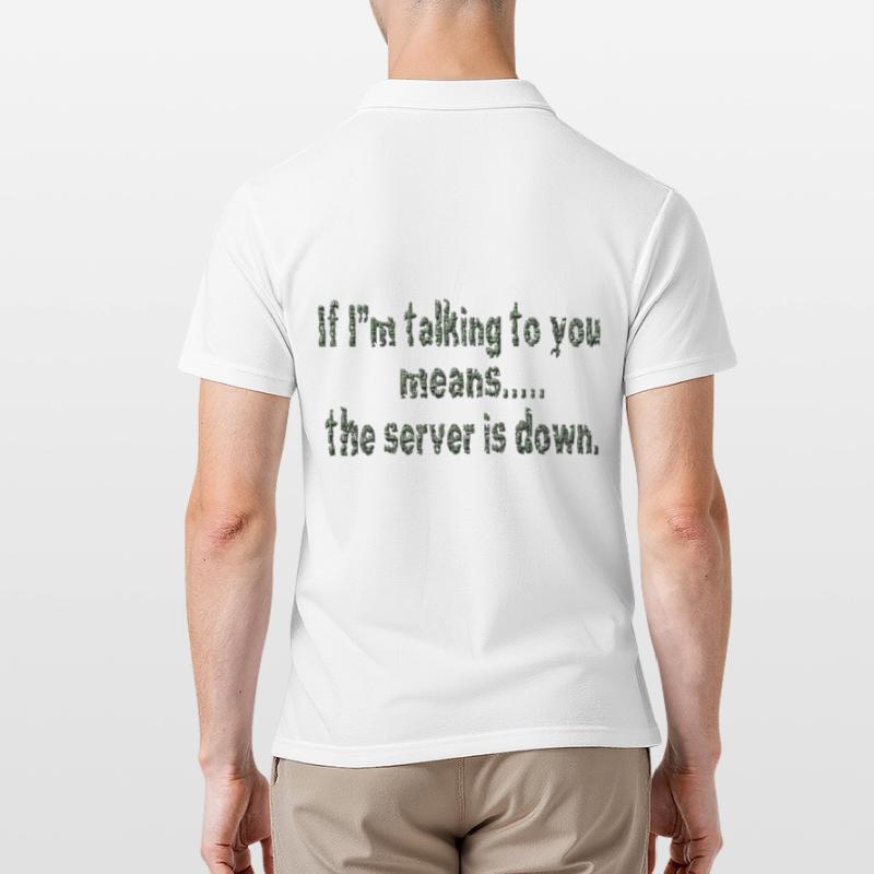 Hacking Hacking Hacker Hacker Computer Cybersicherheit Männer Poloshirt