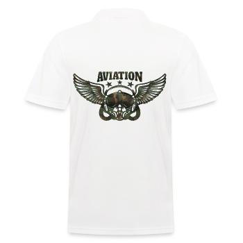 Aviation de l’armée - Polo Homme - blanc - Dos - Kai (181cm)