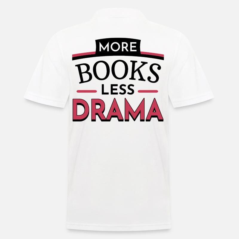 Weitere Bücher - Männer Poloshirt - Weiß