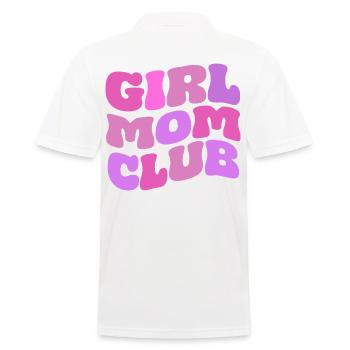 Club des mamans filles - Polo Homme - blanc - Dos - Kai (181cm)