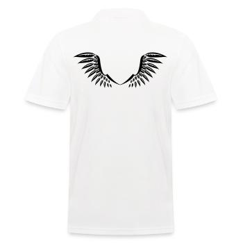 Ailes Angéliques Ange Oiseau Wings Clipart - Polo Homme - blanc - Dos - Kai (181cm)